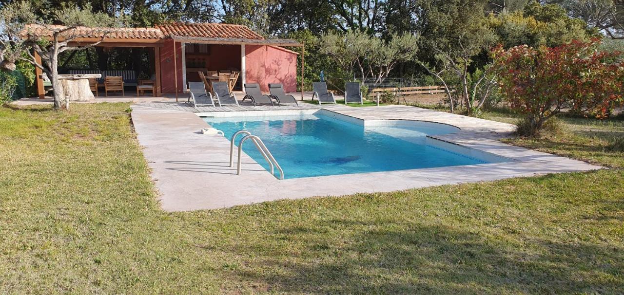 Le Mas Des Oliviers Puget-Ville Exterior foto